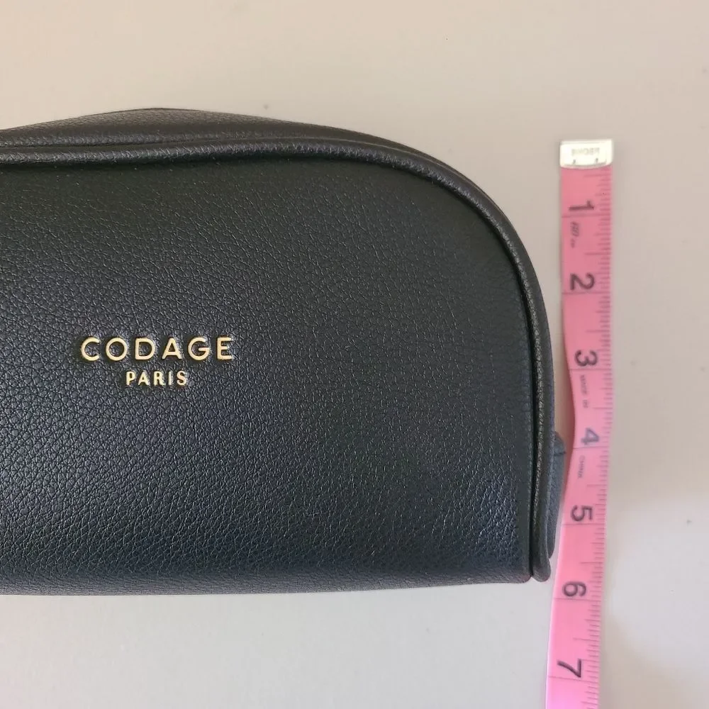 codage paris beauty case cosmetics skincare vegan leather
